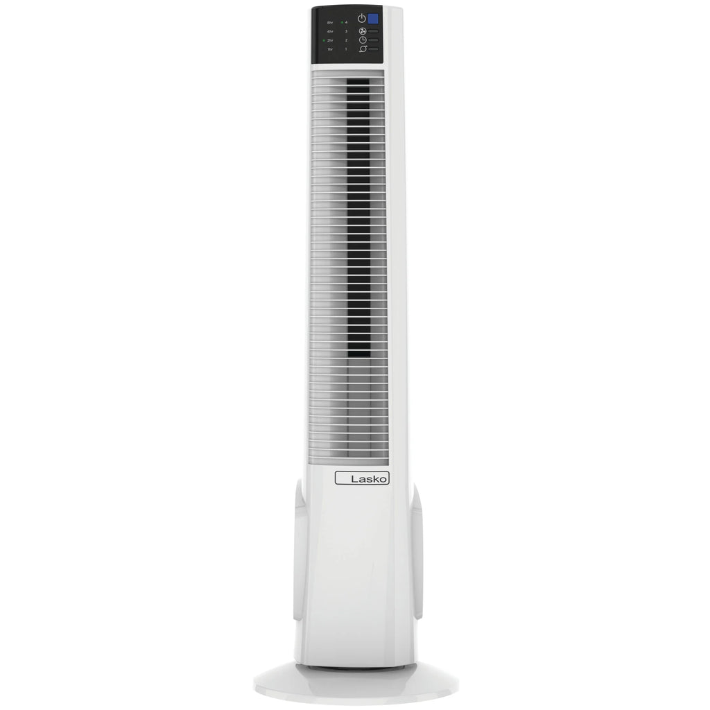 Lasko 38" 4-Speed Hybrid Oscillating Remote Controlled Tower Fan. Black, T38415