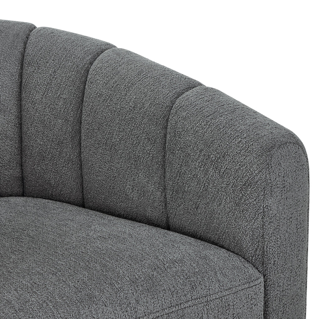 Better Homes & Gardens Lillian Accent Swivel Chair, Cream Linen