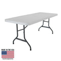 Lifetime 6' Commercial Grade High-Quality Folding Table, White