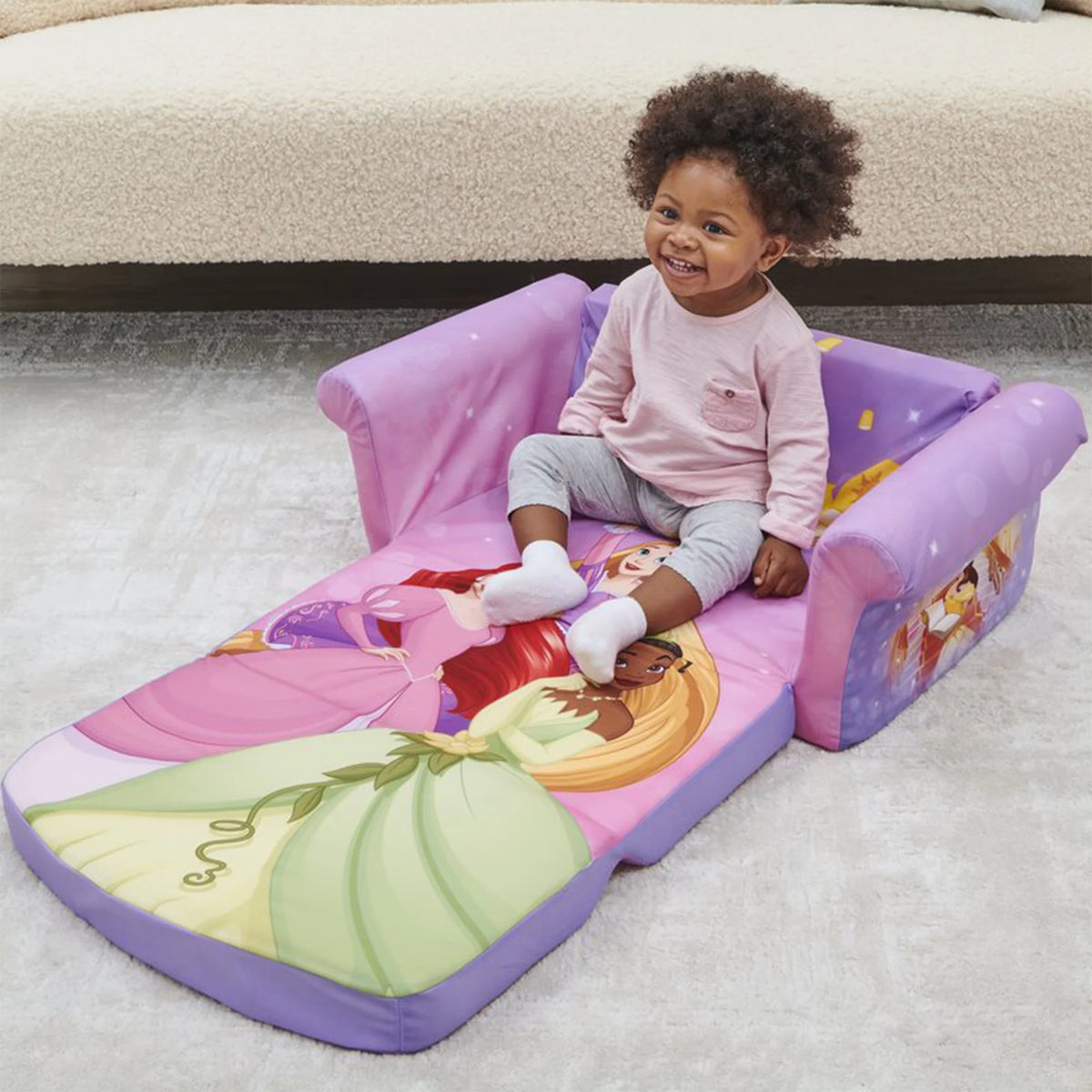 Marshmallow Furniture 2 Pack 2-in-1 Flip Open Foam Sofa Bed, Toy Story 4