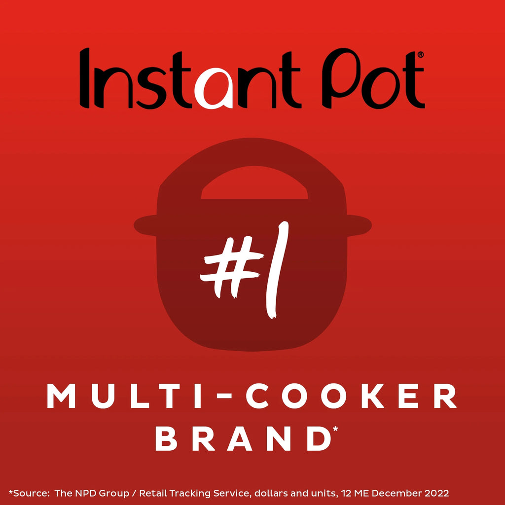 Instant Pot 6Qt RIO Chef Series 7-in-1 Multi-Cooker, Pressure Cooker, Slow Cook, & More, Black