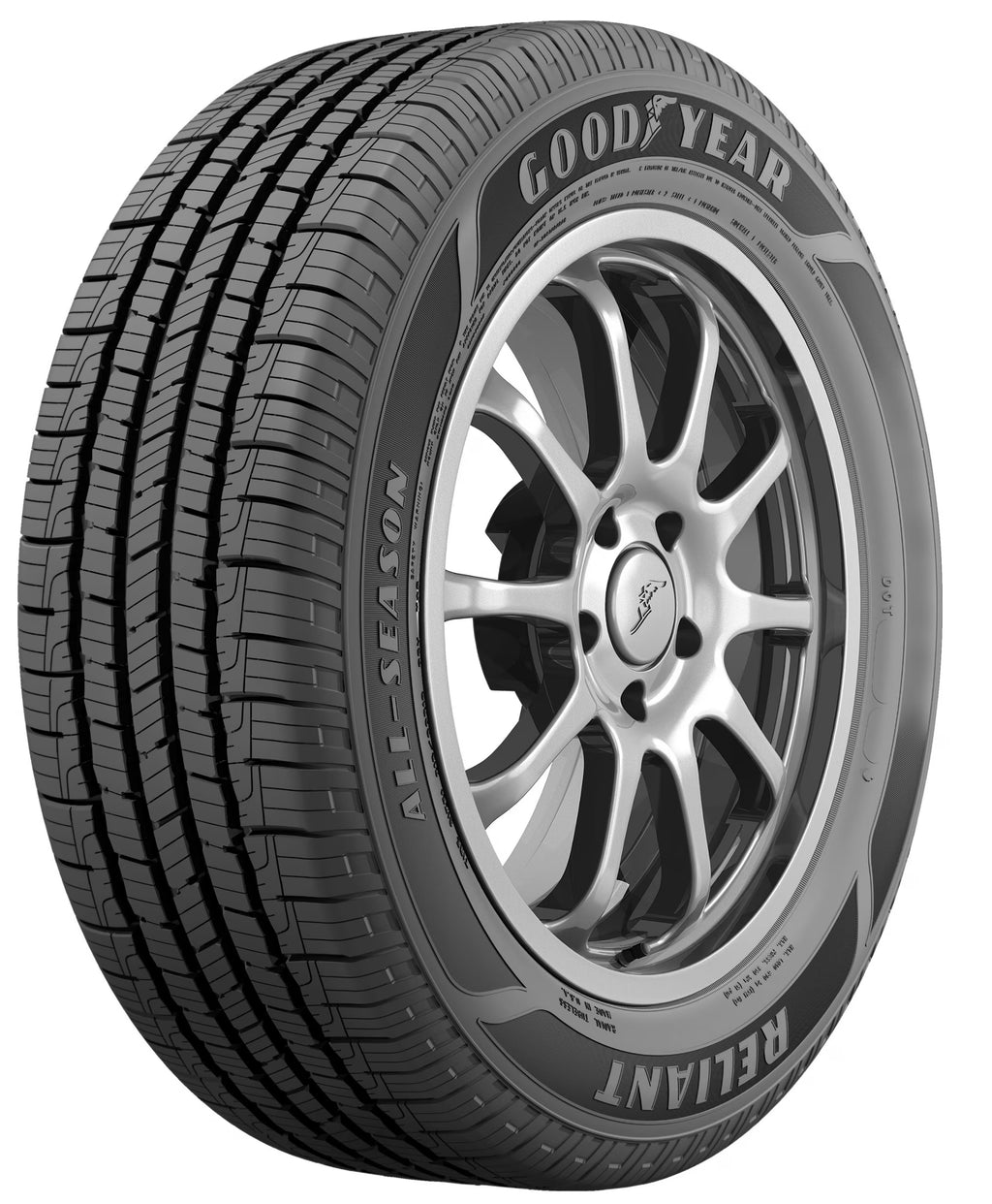 Goodyear Reliant All-Season 215/55R16 93V All-Season Tire Fits: 2013-18 Ford Focus SE, 2016-18 Honda Civic LX-P