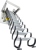 Attic Ladder Rough Opening Size 30 Inch x 30 Inch 12 Steps 9.8 Feet Height