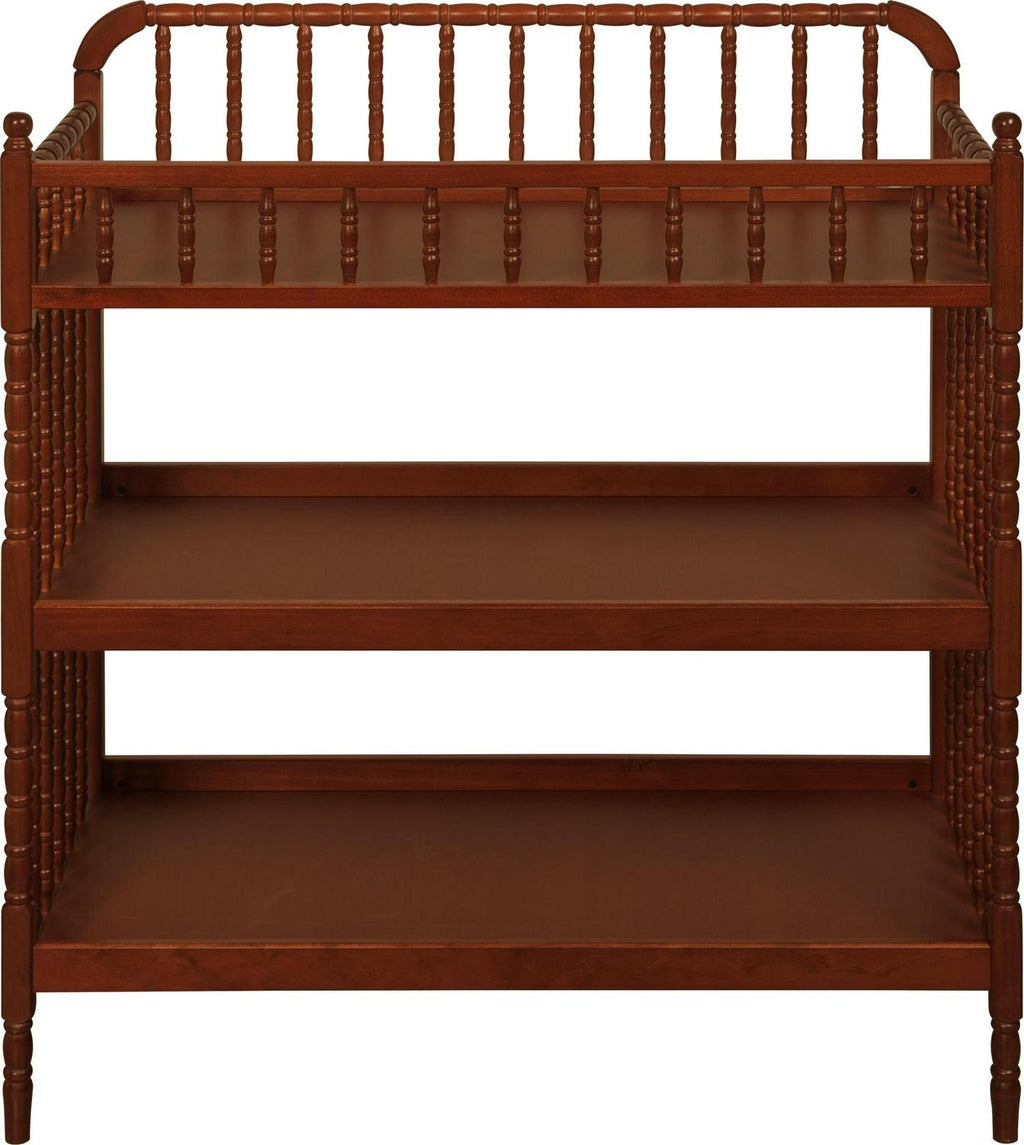 DaVinci Baby Jenny Lind Changing Table with 1″ Waterproof Pad. Rich Cherry Finish