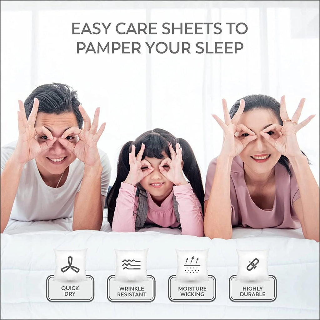 1000 Thread Count 4-Piece 100% Egyptian Cotton Bed Sheets Luxury Hotel Sheets Fits Mattress Upto 21" Deep Pocket, Twin XL Size - Burgundy Solid