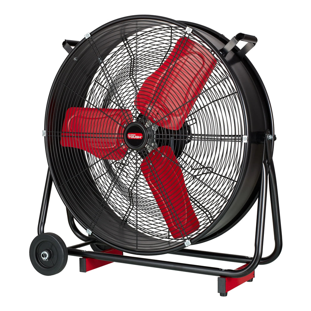Hyper Tough 24" 2-Speed Metal High Velocity Tiltable Drum Fan