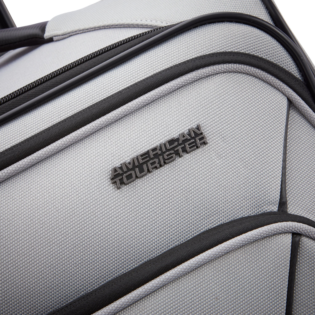 American Tourister X-Lite 3-Piece Luggage Set with Spinner Wheels - Light Grey