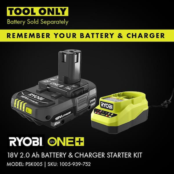 ONE+ 18V Cordless 2-Tool Combo Kit with Compact Fixed Base Router and 5 in. Random Orbit Sander (Tools Only)