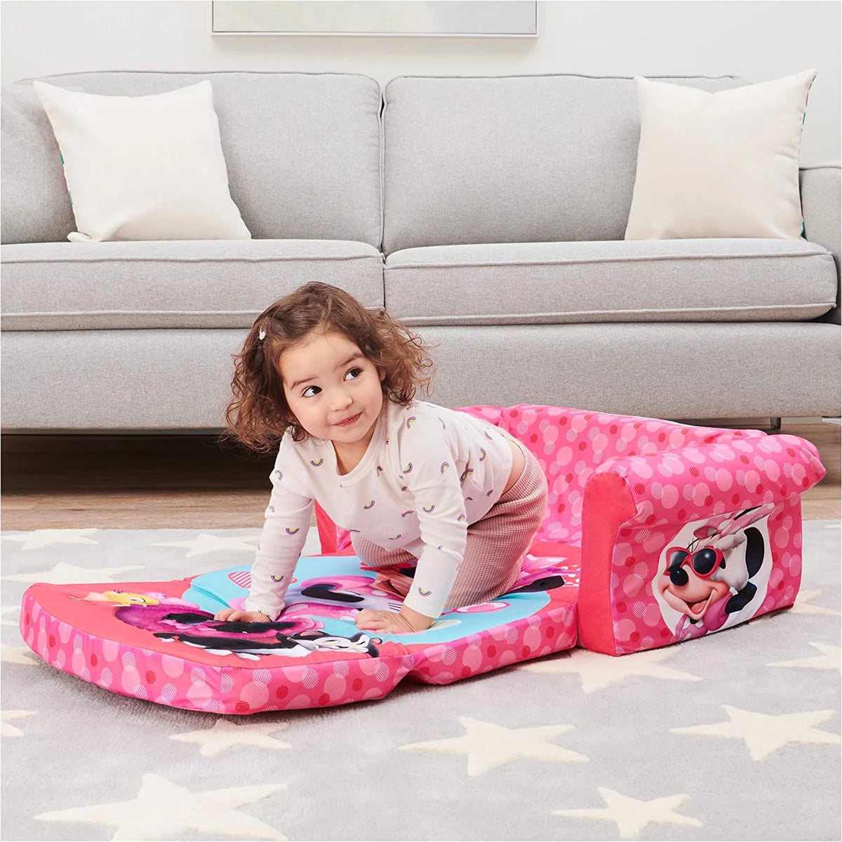 Marshmallow Furniture 2 Pack 2-in-1 Flip Open Foam Sofa Bed, Toy Story 4