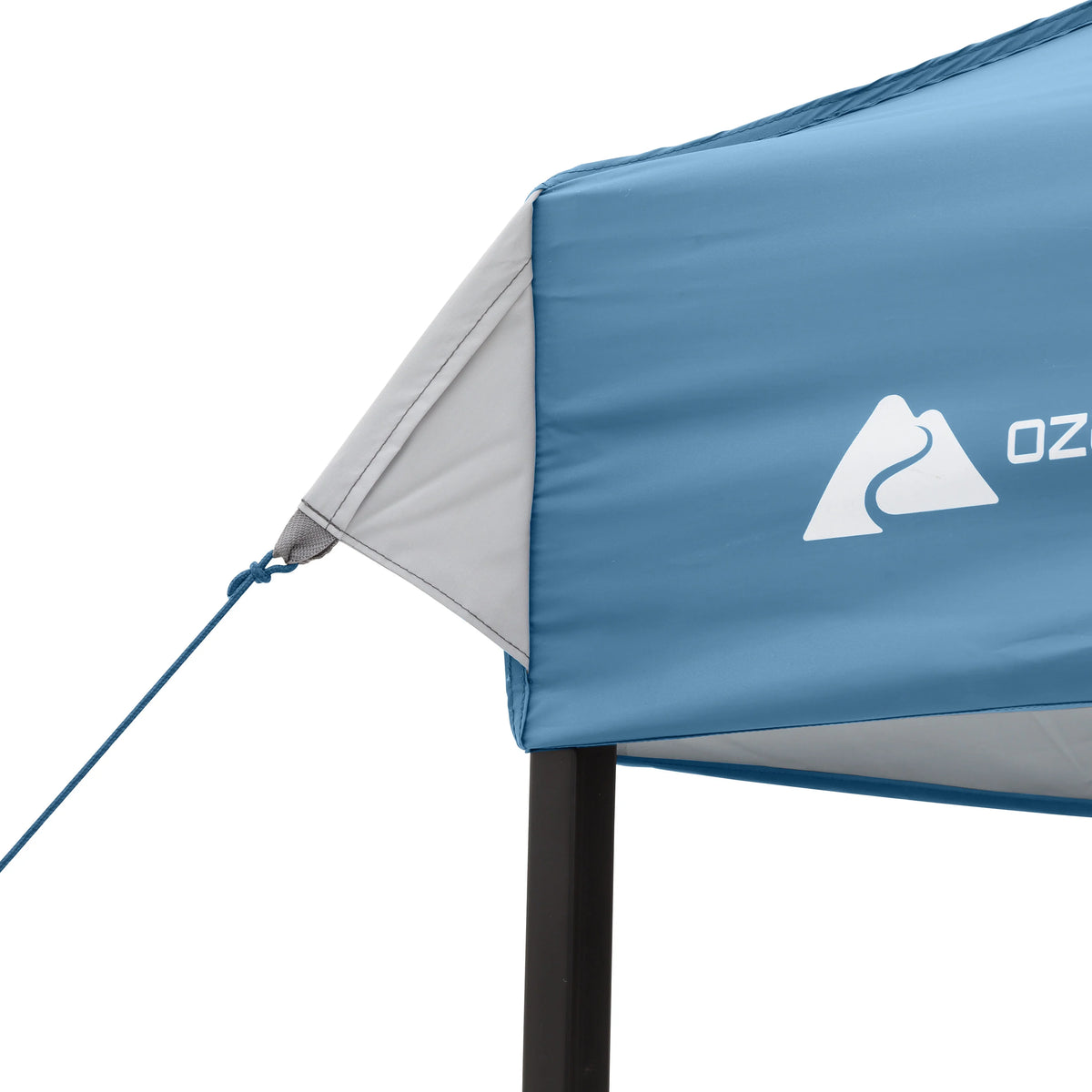 Ozark Trail 10x10 Instant Pop Up Canopy Tent with Simple Push Setup – Straight Leg Pop-Up Tent for Tailgating, Camping & Events, White