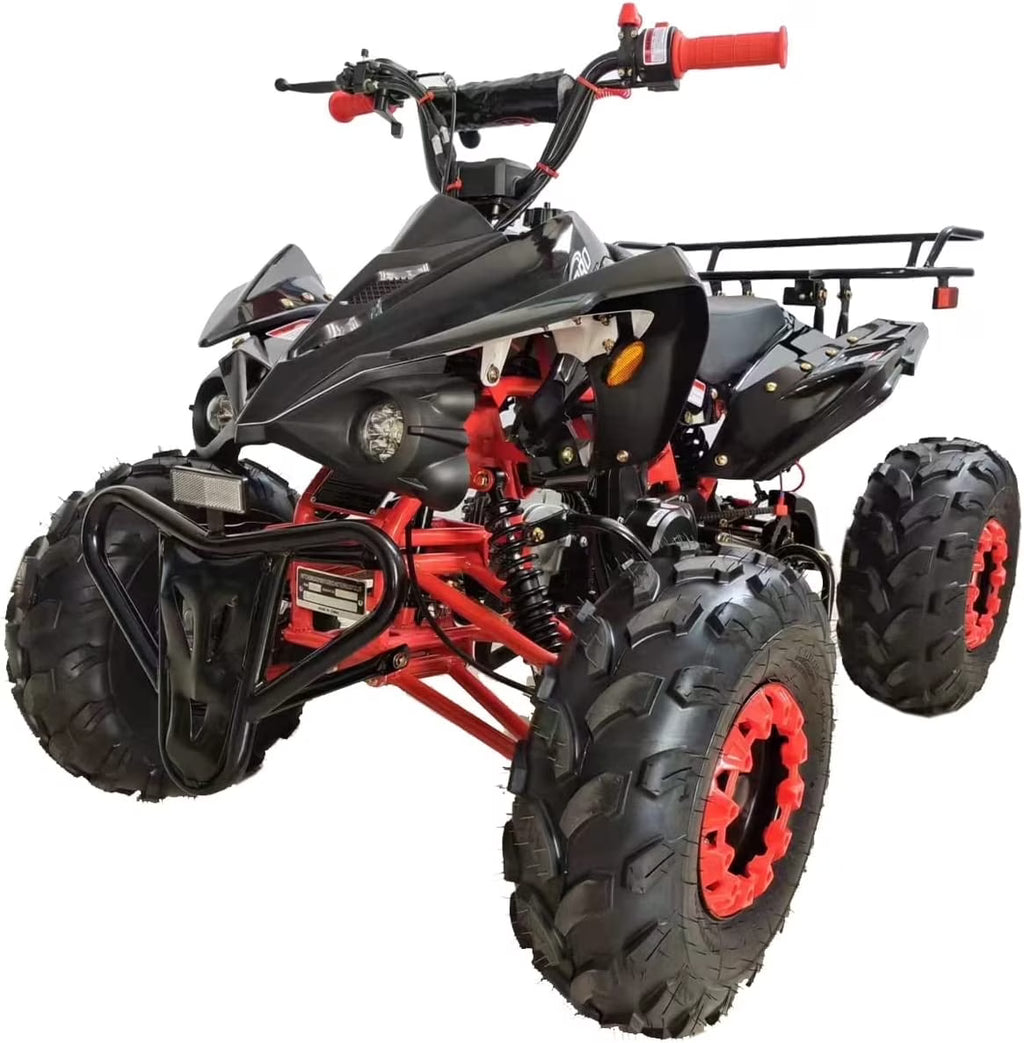 X-Pro Brand New Blast 125cc ATV with Automatic Transmission Reverse LED Headlights Big 19"/18" Tires