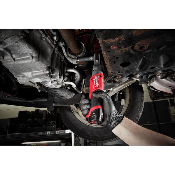 M12 FUEL 12V Lithium-Ion Brushless Cordless 3/8 in. Ratchet with M12 2.0Ah Battery
