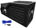 Hifonics 12" Subwoofer+Center Console Sub Box Enclosure For 2007-13 Chevy/GM