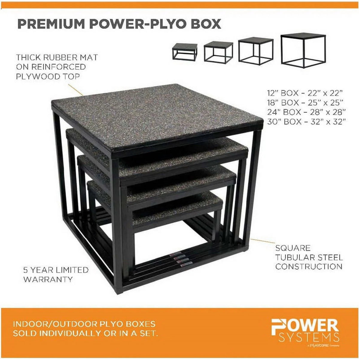 Premium Power Plyo Box-Quantity:1