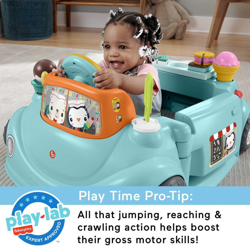 Fisher-Price 2-in-1 Sweet Ride Jumperoo Activity Center &amp; Learning Toy for Infant and Toddler