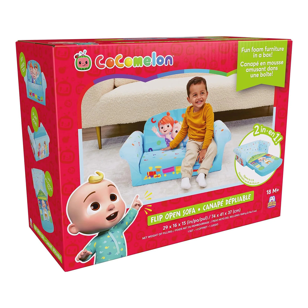 Marshmallow Furniture 2 Pack 2-in-1 Flip Open Foam Sofa Bed, Toy Story 4