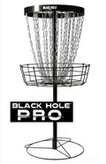 MVP Black Hole Pro 24-Chain Portable Disc Golf Basket Target