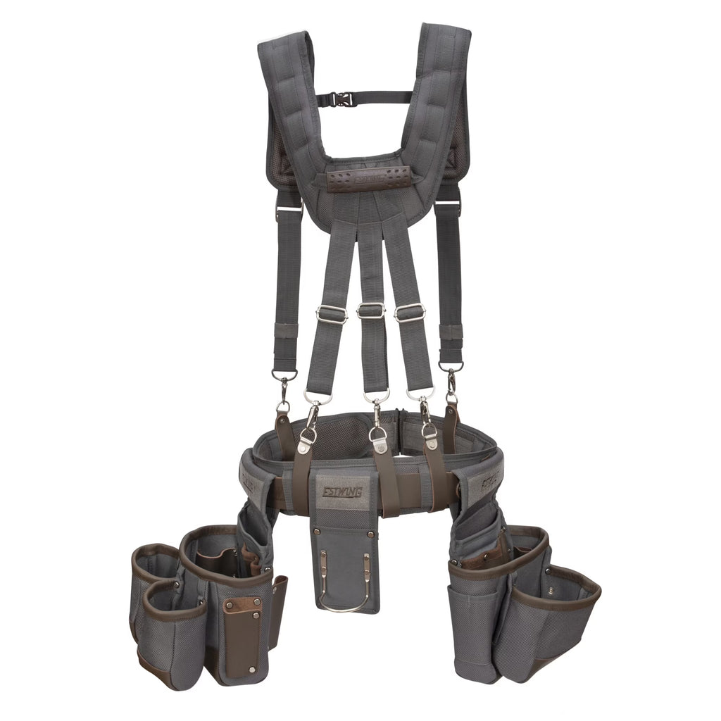 Estwing 94745 15-Pocket Framer's Tool Pouch Apron Set