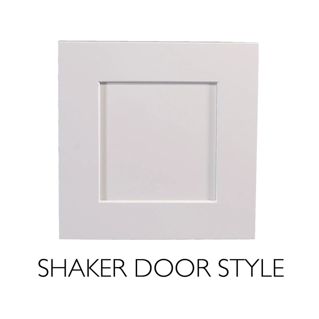 Design House Brookings Ready to Assemble Wood Shaker 2-Door and 2-Drawer Kitchen Base Cabinet (48 x 34.5 x 24), Sherwin Williams? White