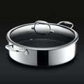 Hybrid Deep Saut�� Pan/Chicken Fryer with Lid, 7-Qt
