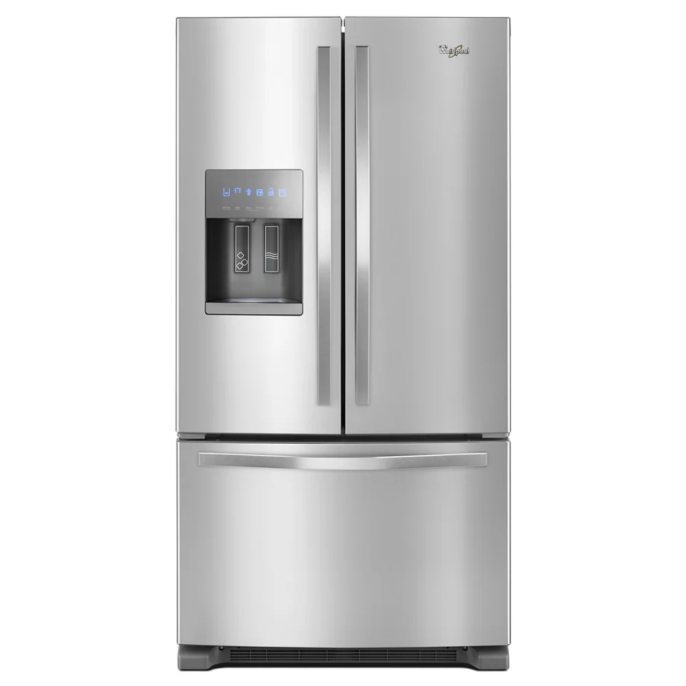 Whirlpool WRF555SDFZ 36-inch 25 cu. ft. French Door Freestanding Refrigerator Stainless Steel