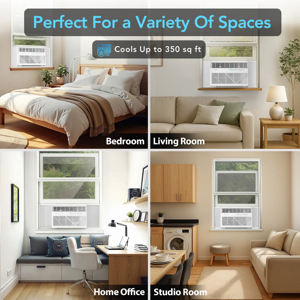 Comfort Zone 5,000 BTU Window Mounted Room Air Conditioner