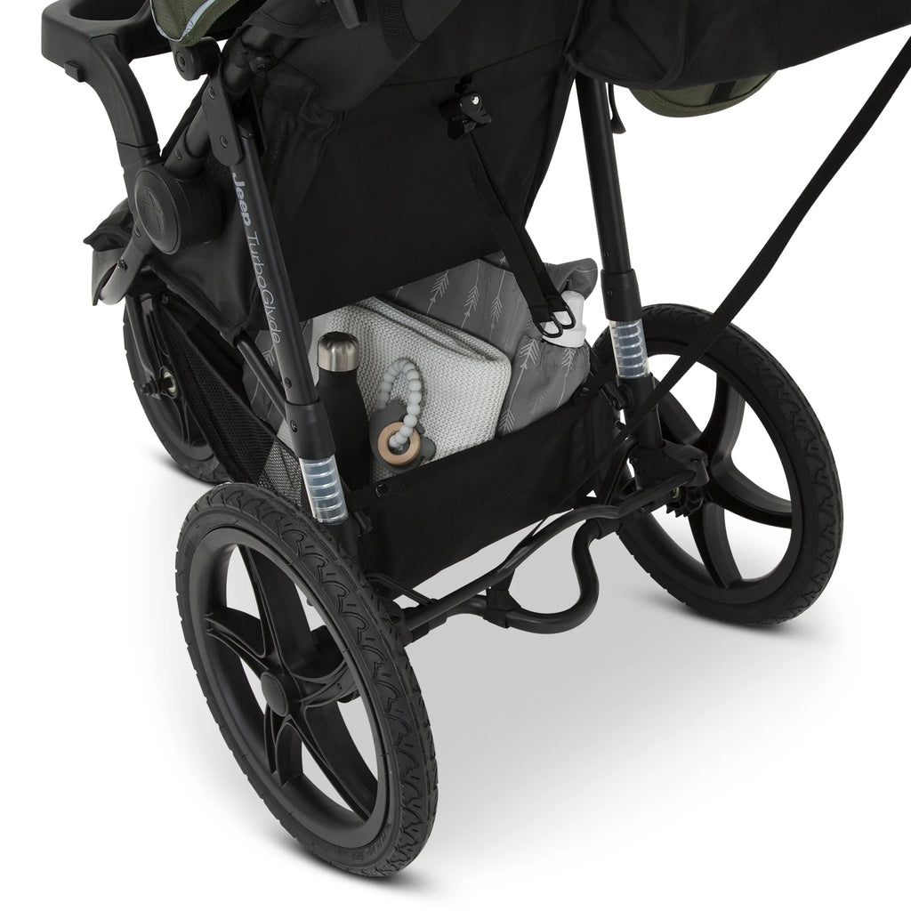 Jeep TurboGlyde Jogging Stroller by Delta Children, Black