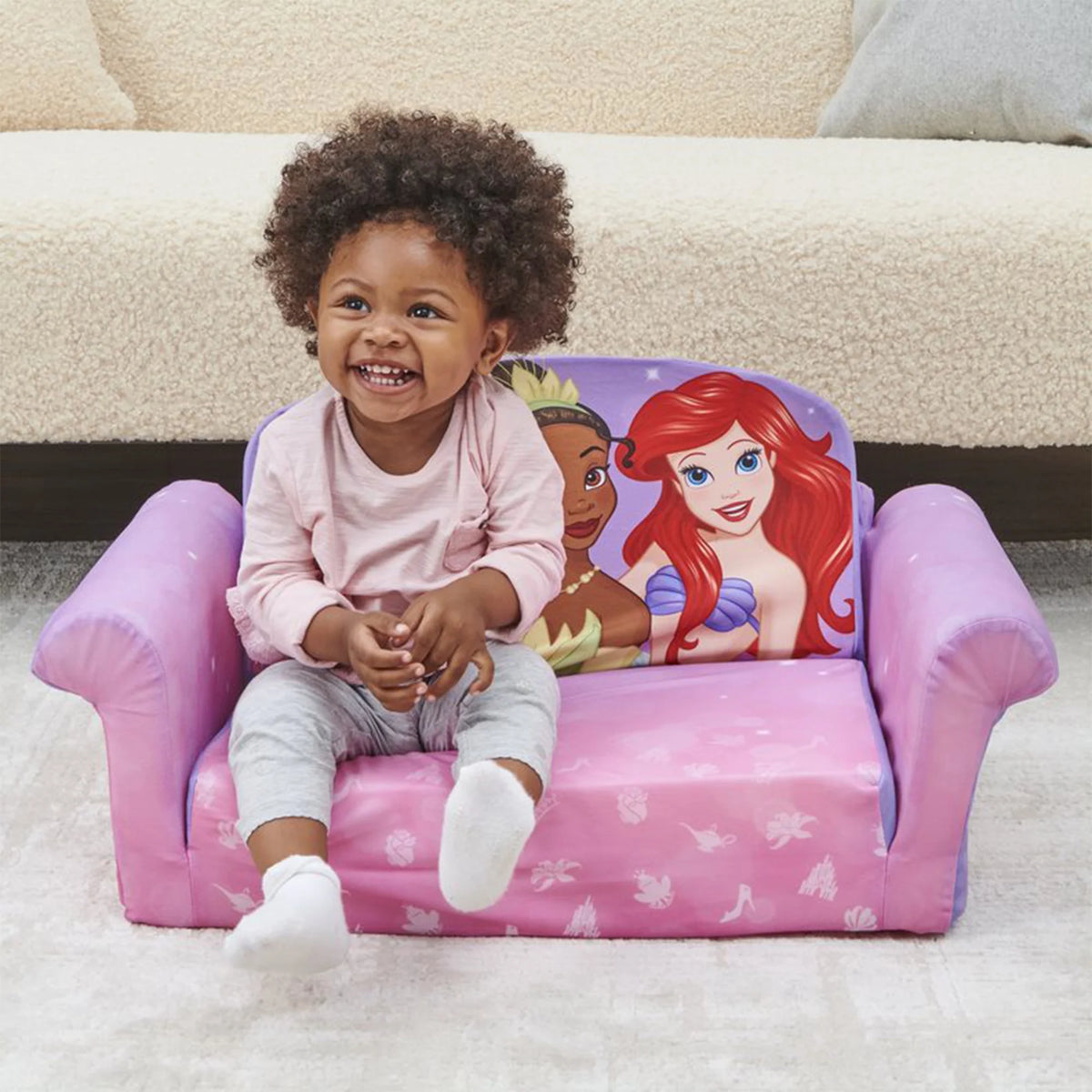 Marshmallow Furniture 2 Pack 2-in-1 Flip Open Foam Sofa Bed, Toy Story 4
