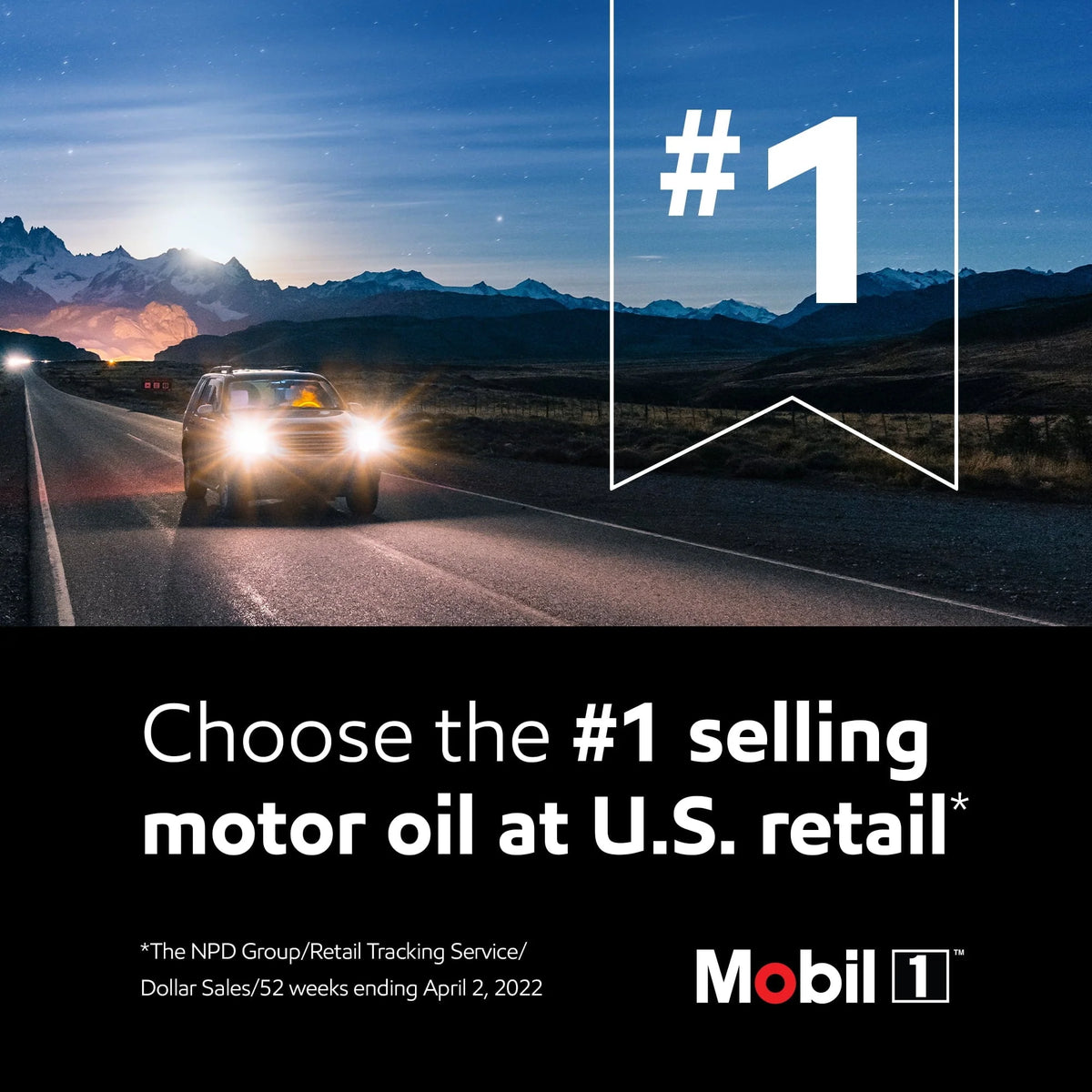 Mobil 1 Advanced Fuel Economy Full Synthetic Motor Oil 0W-16, 5 qt