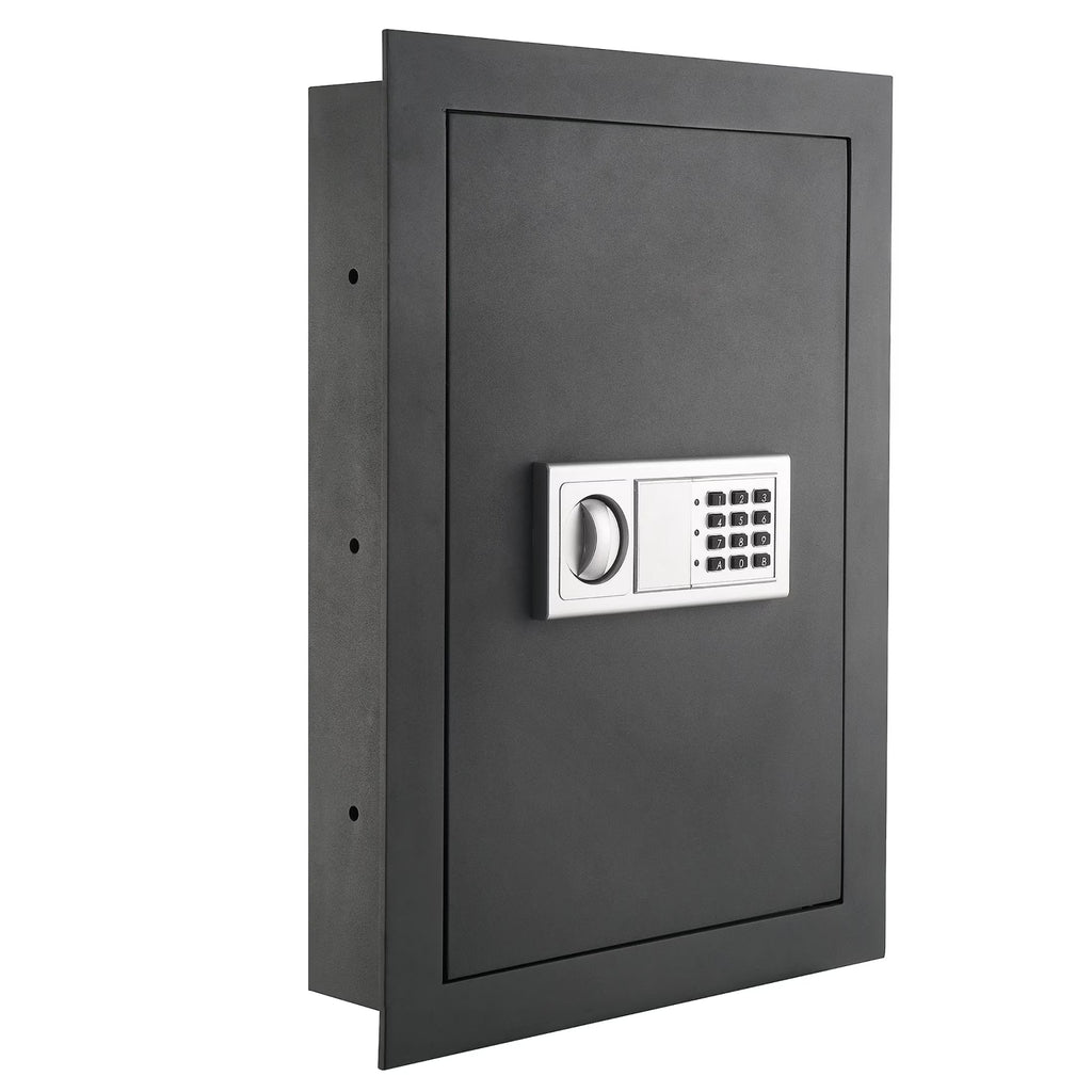 Paragon Lock & Safe 7725 Superior Wall Safe, Electronic and Key Lock Wall Safe for Jewelry Security