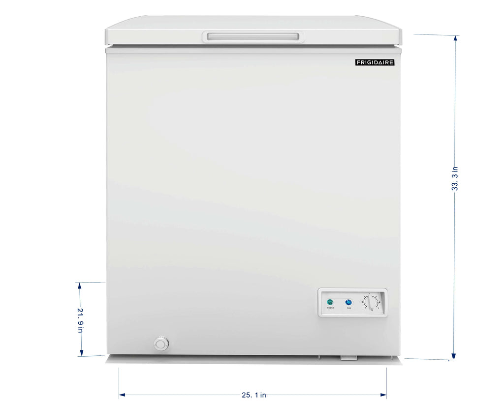 Frigidaire 5.0 Cu. ft. Chest Freezer, White , EFRF5003