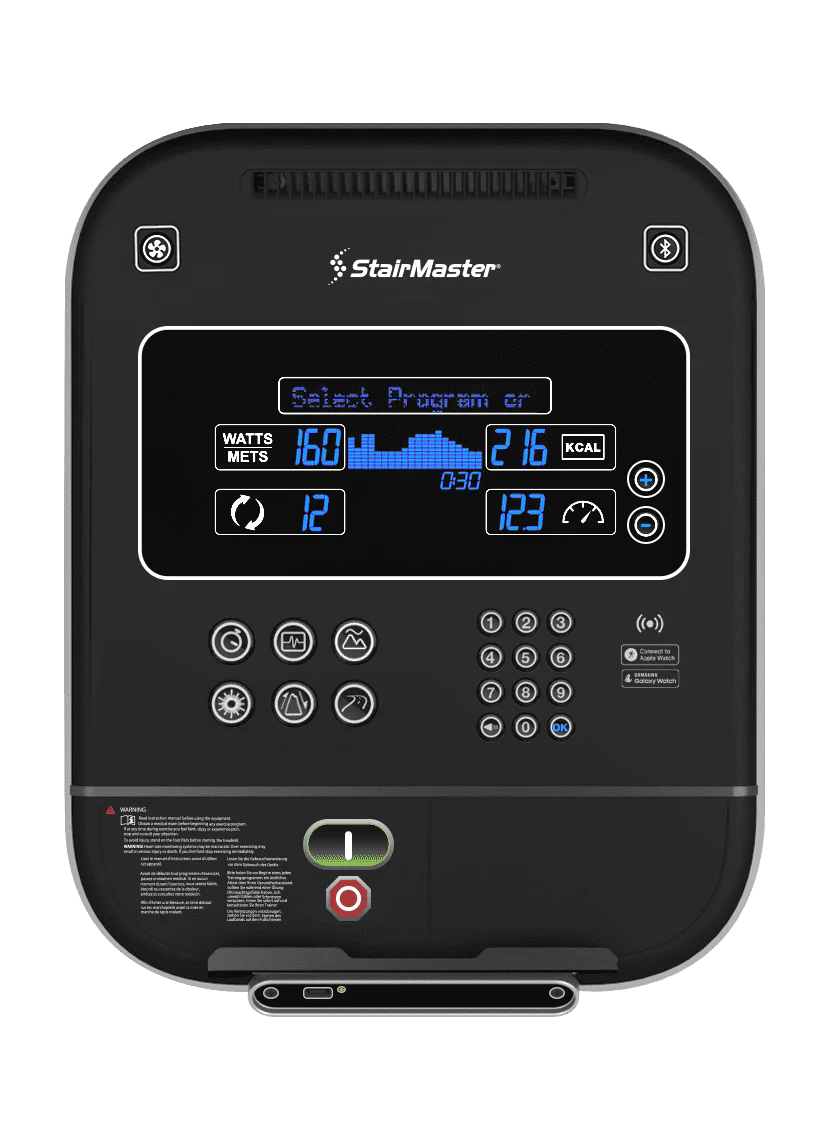 StairMaster 8G Gauntlet StepMill Exercise Stepper with LCD Console