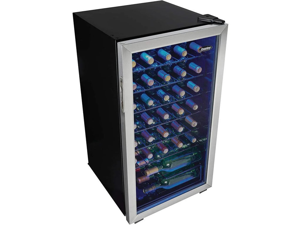 Danby 36 Bottle Free-Standing Wine Cooler in Stainless Steel (DWC036A1BSSDB-6)