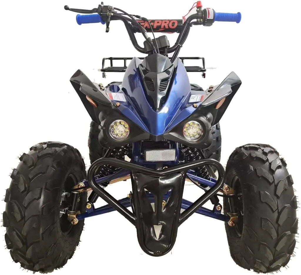X-Pro Brand New Blast 125cc ATV with Automatic Transmission Reverse LED Headlights Big 19"/18" Tires