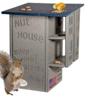 JCs Wildlife Ultimate Squirrel House Nesting Box (Blue/Gray) - A Perfect Home for Squirrels!