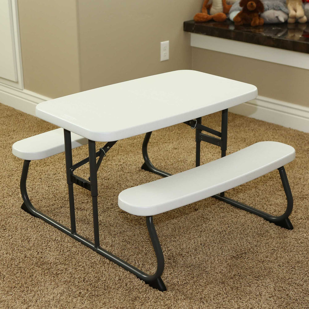 Lifetime Children's Picnic Table , White Granite (60239)