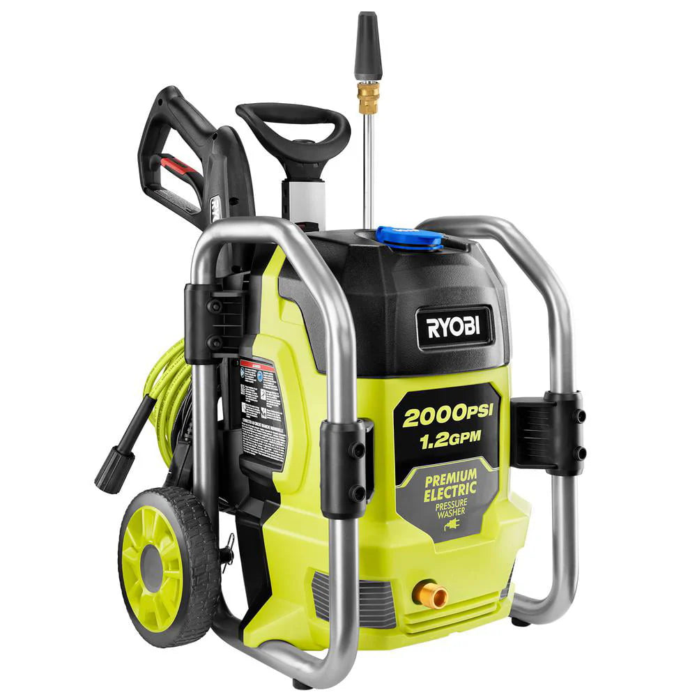 2000 PSI 1.2 GPM Cold Water Electric Pressure Washer