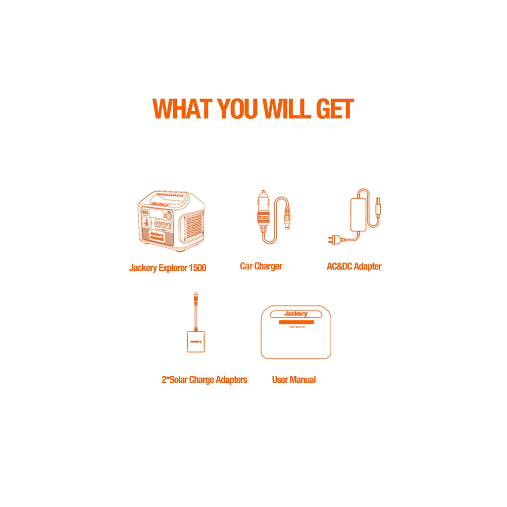 Jackery Explorer 1500 Portable Power Station