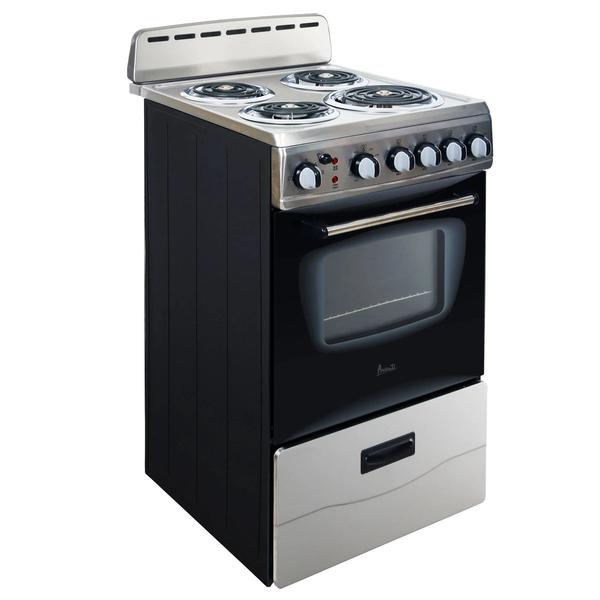 Avanti 20" Electric Range Oven with Framed Glass Door, in Stainless Steel (ERU200P3S)