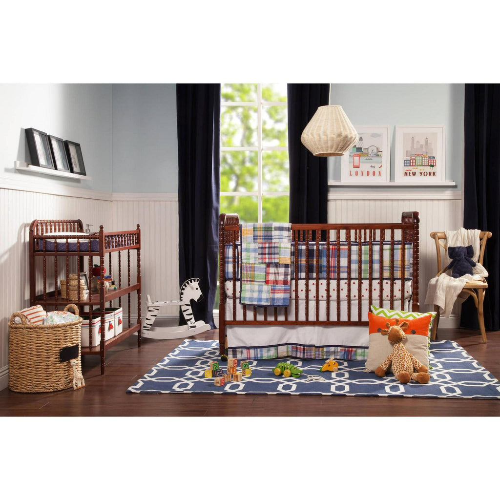 DaVinci Baby Jenny Lind Changing Table with 1″ Waterproof Pad. Rich Cherry Finish