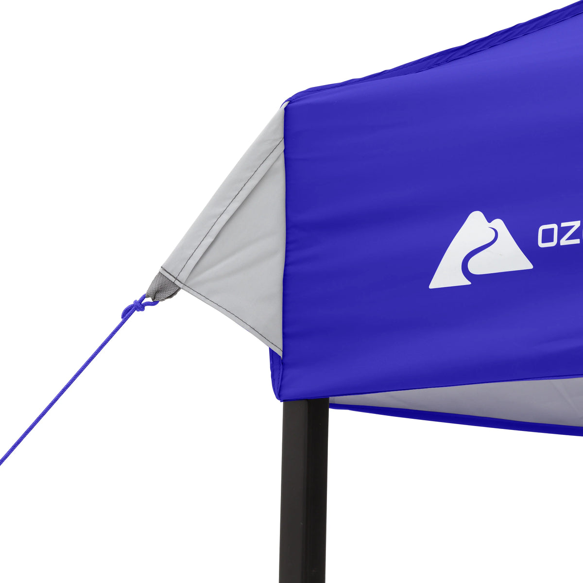 Ozark Trail 10x10 Instant Pop Up Canopy Tent with Simple Push Setup – Straight Leg Pop-Up Tent for Tailgating, Camping & Events, White