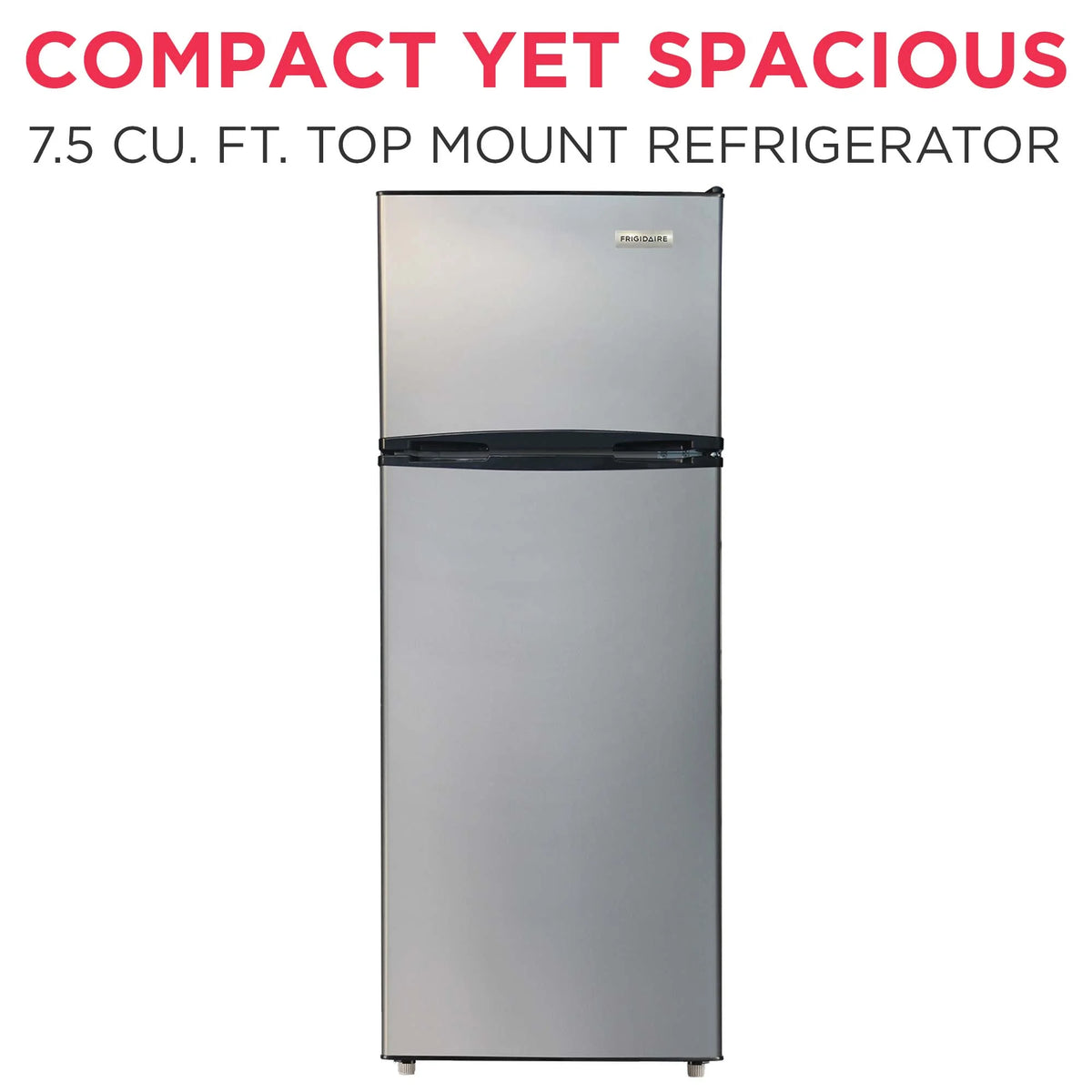 Frigidaire 7.5 Cu. ft. Refrigerator, Platinum Series, Standard Door Style - Stainless Look