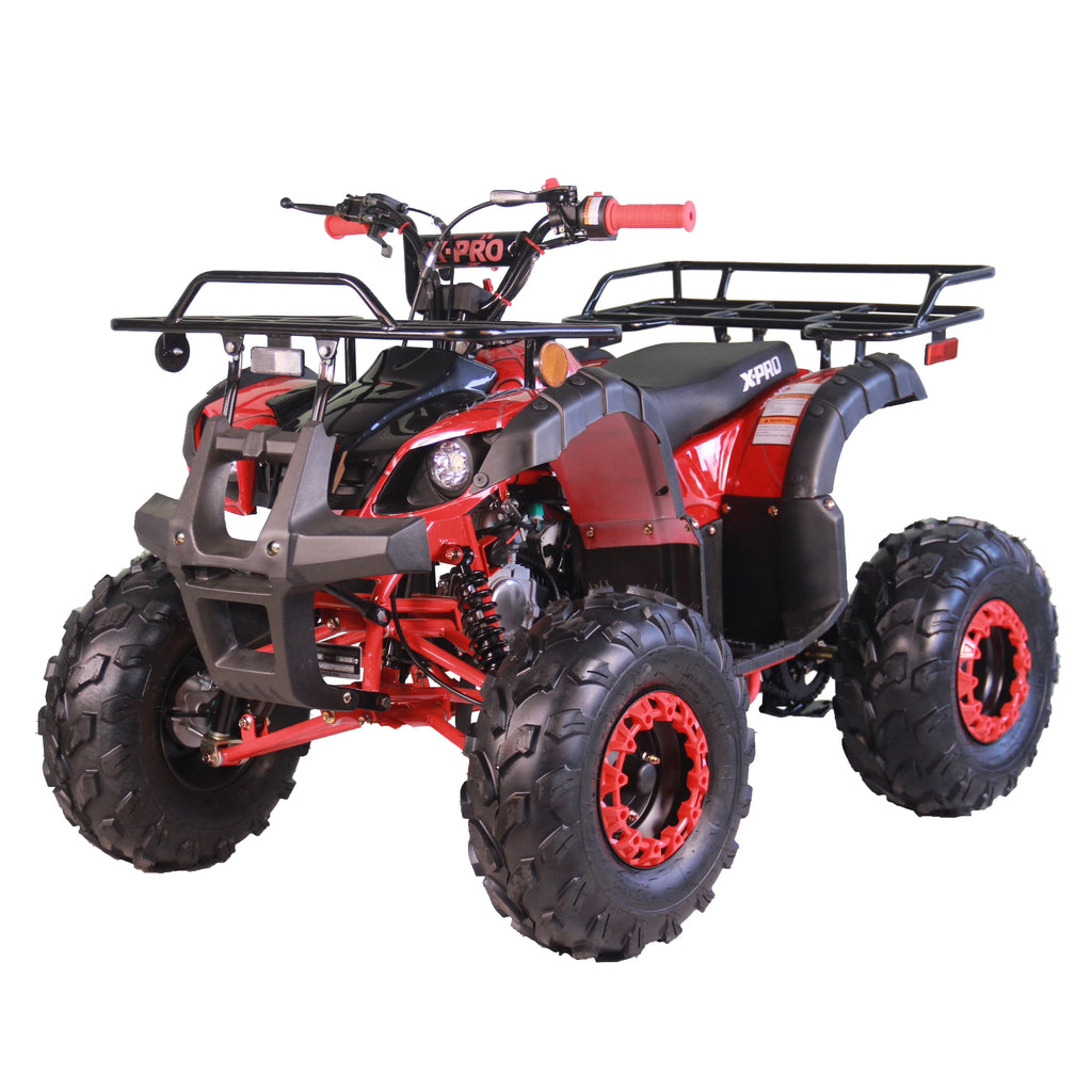 X-Pro Brand New 125cc Gas ATV, Automatic Transmission w/Reverse Remote Control Big 19"/18" Tires
