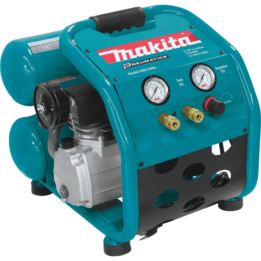 Makita 2.5 HP Big Bore&trade; Air Compressor (Twin Stack)