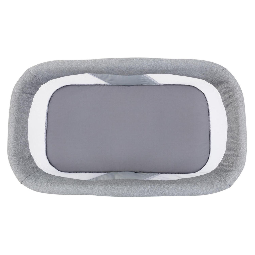 Baby Trend Quick Fold 2-in-1 Rocking Bassinet with Travel Bag - Shadow Stone Grey
