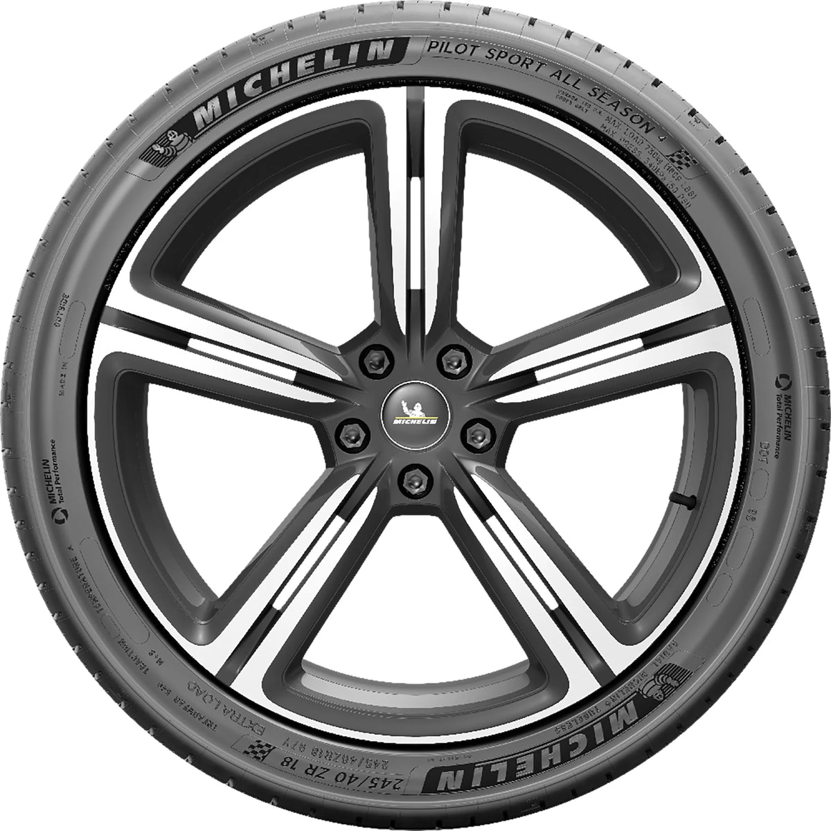 Michelin Pilot Sport All Season 4 All Season 225/40ZR18 92Y XL Passenger Tire