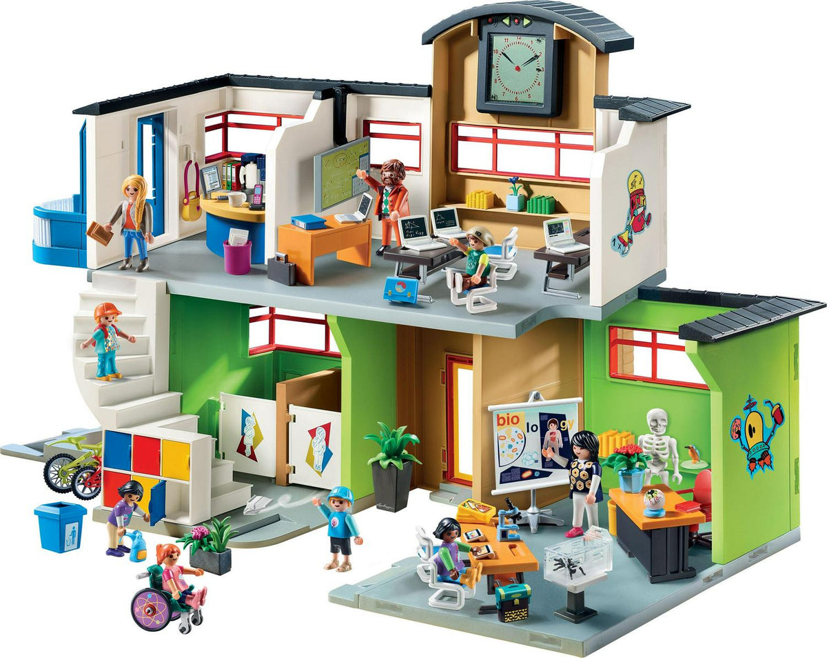 PLAYMOBIL Furnished School Building