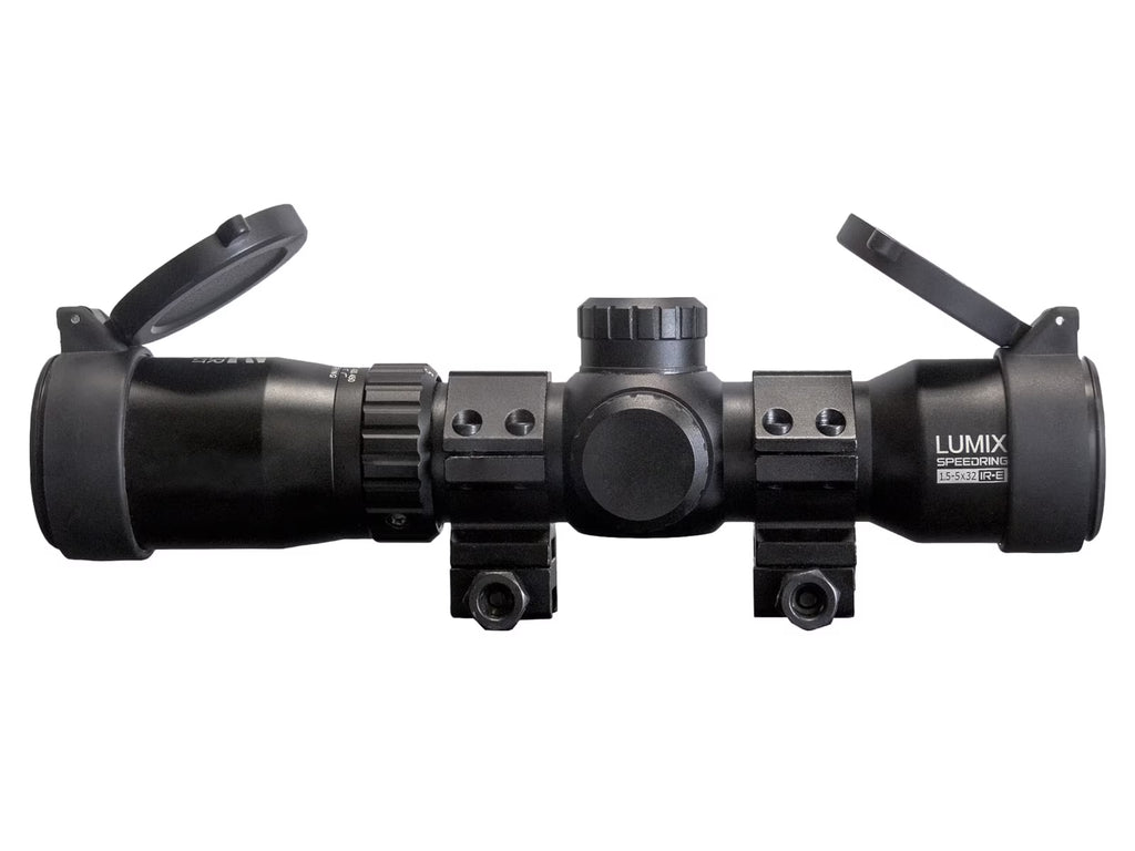 Killer Instinct Lumix Speed Ring 1.5 5 x 32 IR-E Crossbow Archery Scope