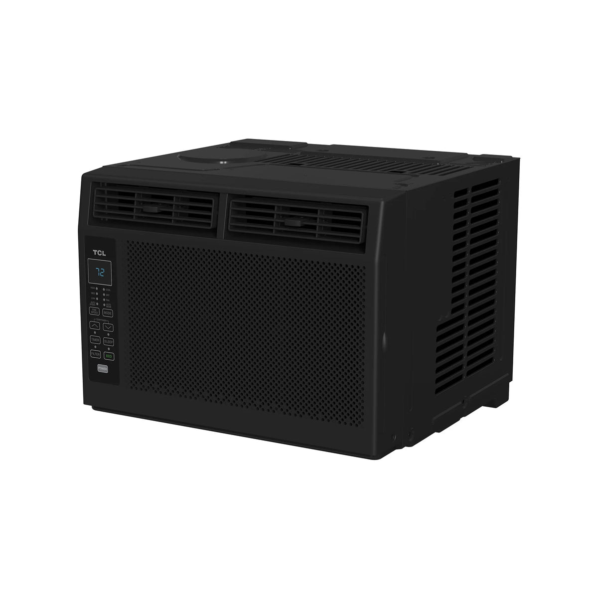 TCL 5,000 BTU Window Air Conditioner, Fan & Dehumidifier, 150 Sq. Ft., Remote Control, Easy-to-Use, Reusable Filter, Compact, Quiet, White, W5W3M