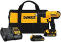 DEWALT 20V Max Cordless Drill/Driver Kit, Compact, 1/2-Inch (DCD771C2), Yellow